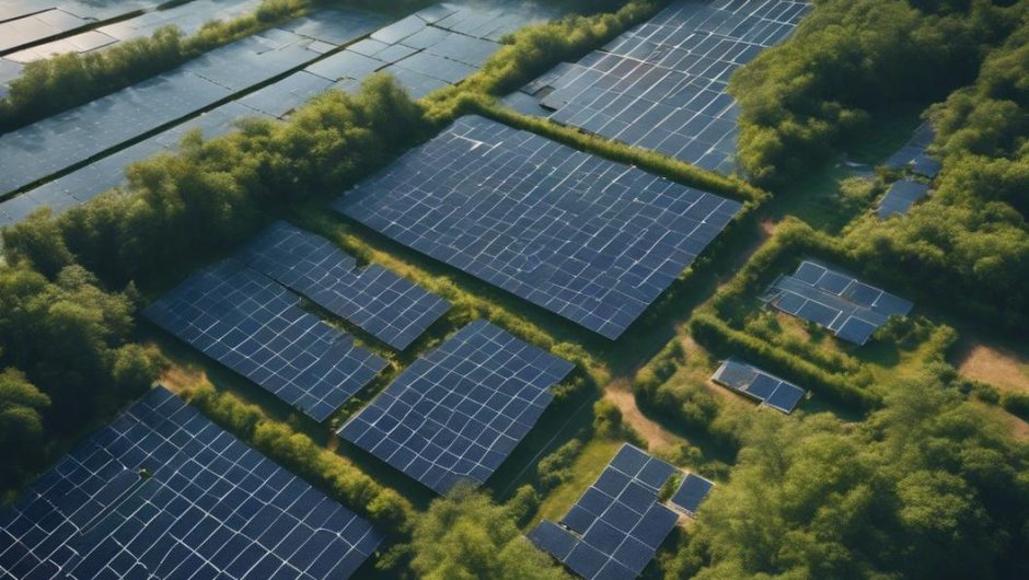 Combien rapporte 1000 m2 de panneau solaire ?