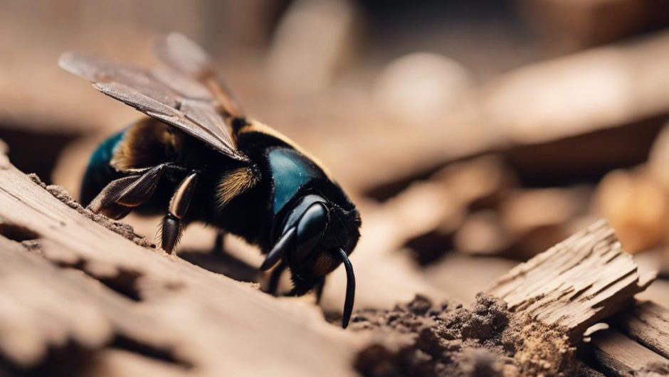 Abeille charpentière : quels danger pour une charpente ?