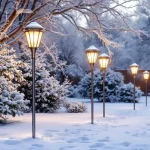 Lampes solaires en hiver : faut-il les rentrer ?